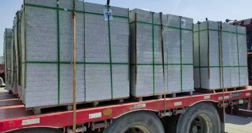 青岛芝麻白花岗岩出货日常地铺石