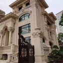 青岛 黄金麻花岗岩别墅外墙干挂效果展示