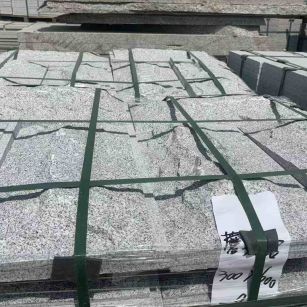 青岛 芝麻白蘑菇石成品