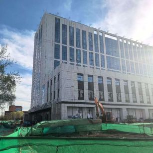 青岛 白麻花岗岩石材外墙干挂