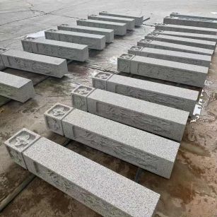 青岛 白麻方柱雕花防水