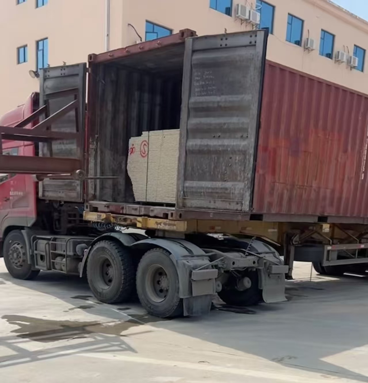 青岛 黄金麻荔枝面毛板