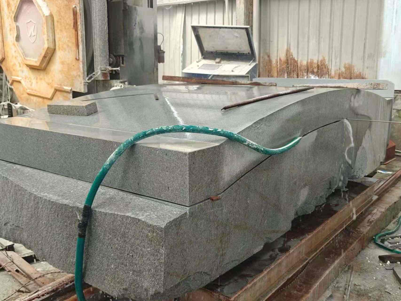 青岛 芝麻灰异型加工-拱桥